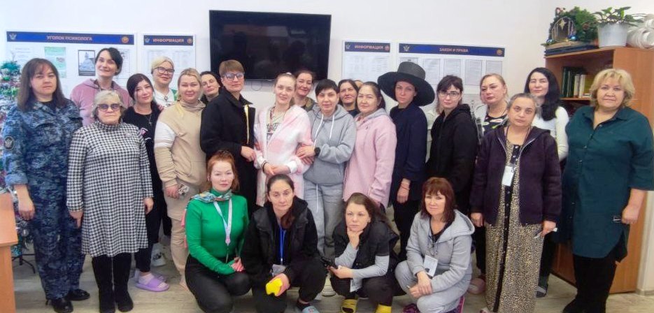 Новогодний калейдоскоп в стенах Ядринской УФИЦ!