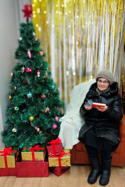 "Первый читатель Нового года!" - добрая традиция Ядринской библиотеки.