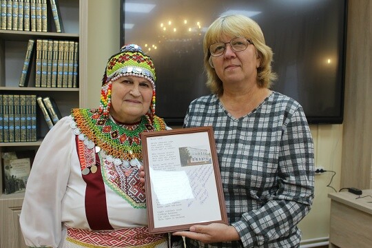 Альктупи Турикас в гостях у библиотеки