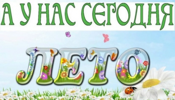 Игровая программа «А у нас сегодня лето»