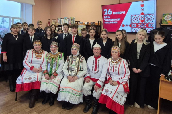 Мир чувашской вышивки