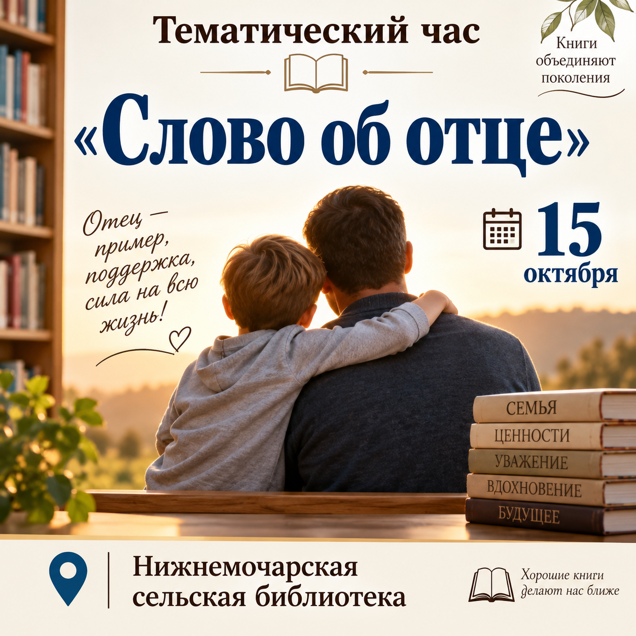Тематический час «Слово об отце»
