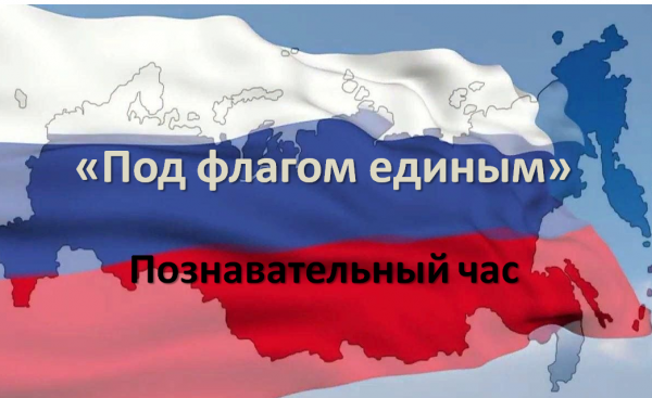 Познавательный час «Под флагом единым» 
