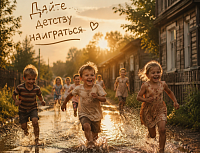 «Дайте детству наиграться»