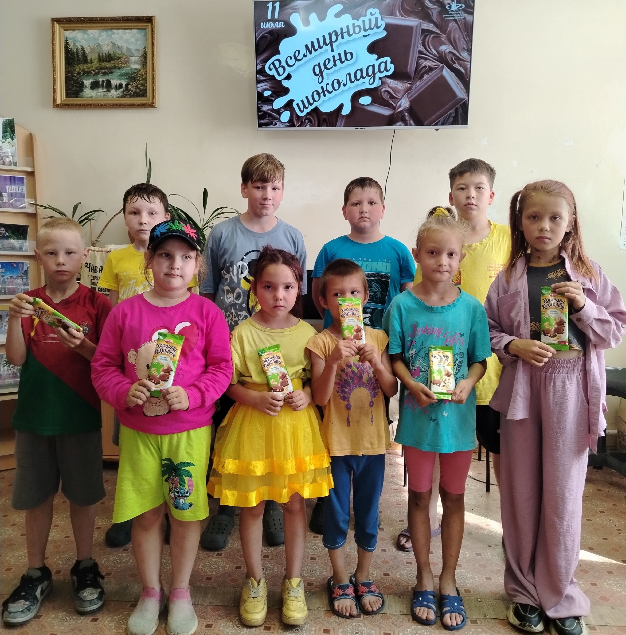 Сладкий день в библиотеке! 