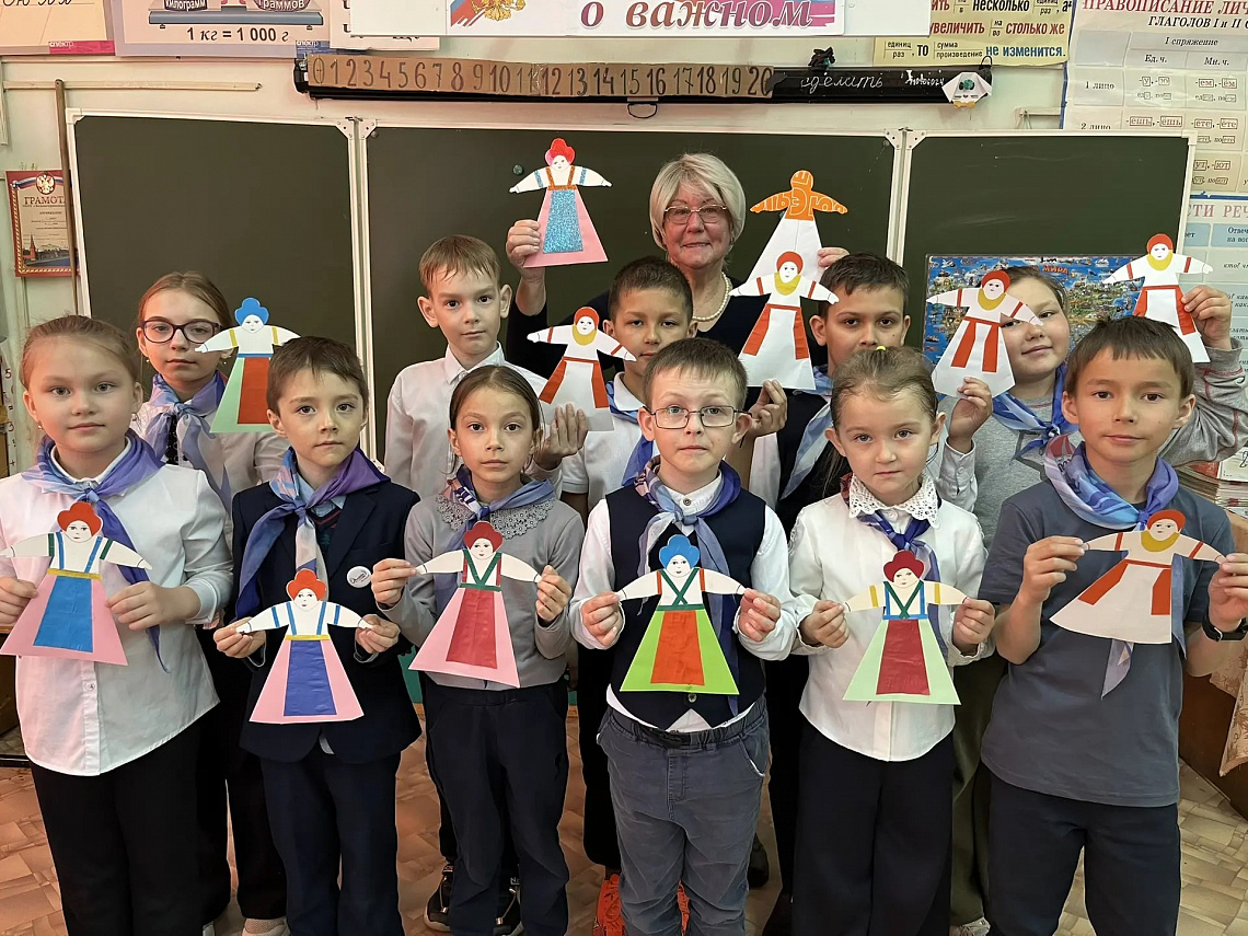 Мастер-класс "Народный костюм"