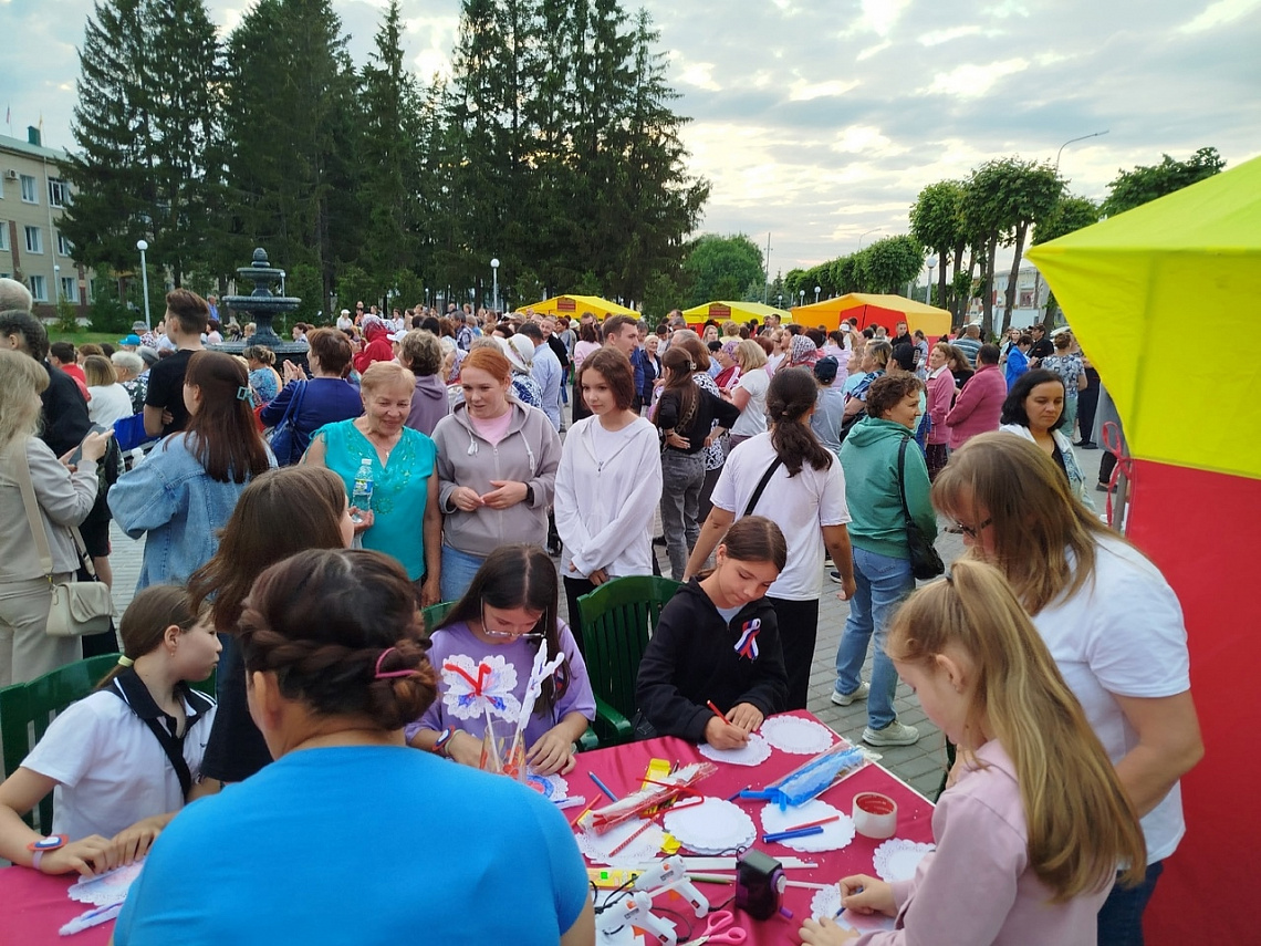 Мастер-класс в День России