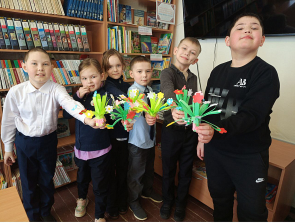 Мастер-класс "В подарок милой маме"